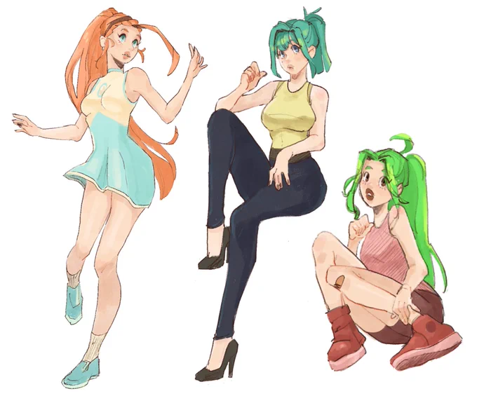 Some girlypops from lunch 