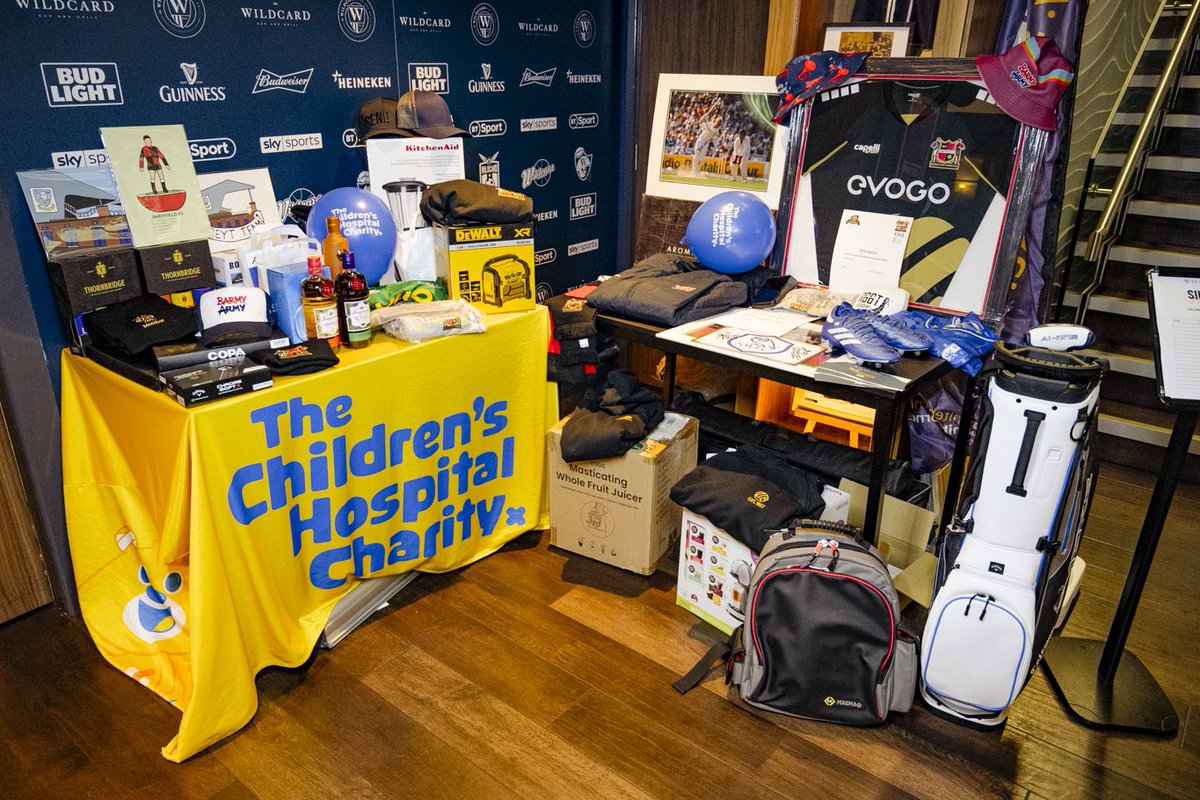 What a fantastic night at The Wildcard Bar &amp; Grill with <a href="/MichaelVaughan/">Michael Vaughan</a> <a href="/chriswaddle93/">Chris Waddle</a> &amp; <a href="/jamesgregg7/">James Gregg</a> Raising over £4k for <a href="/SheffChildrens/">Sheffield Children's</a> ❤️ Thanks to all the sponsors, local businesses who donated raffle prizes and everyone who attended 🙌🏻🫵🏻👏🏻 #Sheffield #Legends