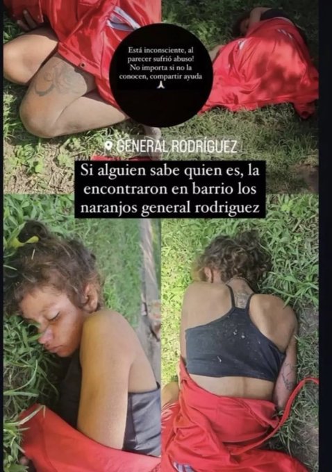 desaparecidaorg's tweet photo. #URGENTE!!! DENUNCIA RECIBIDA EN TIEMPO REAL
NIÑA APARECIDA EN BARRIO LOS NARANJOS 
General Rodríguez, provincia de Buenos Aires.
Por favcor compartir,#Urgente si alguien la conoce a ella o su familia, avisarnos por DM https://t.co/ccpwm355UZ