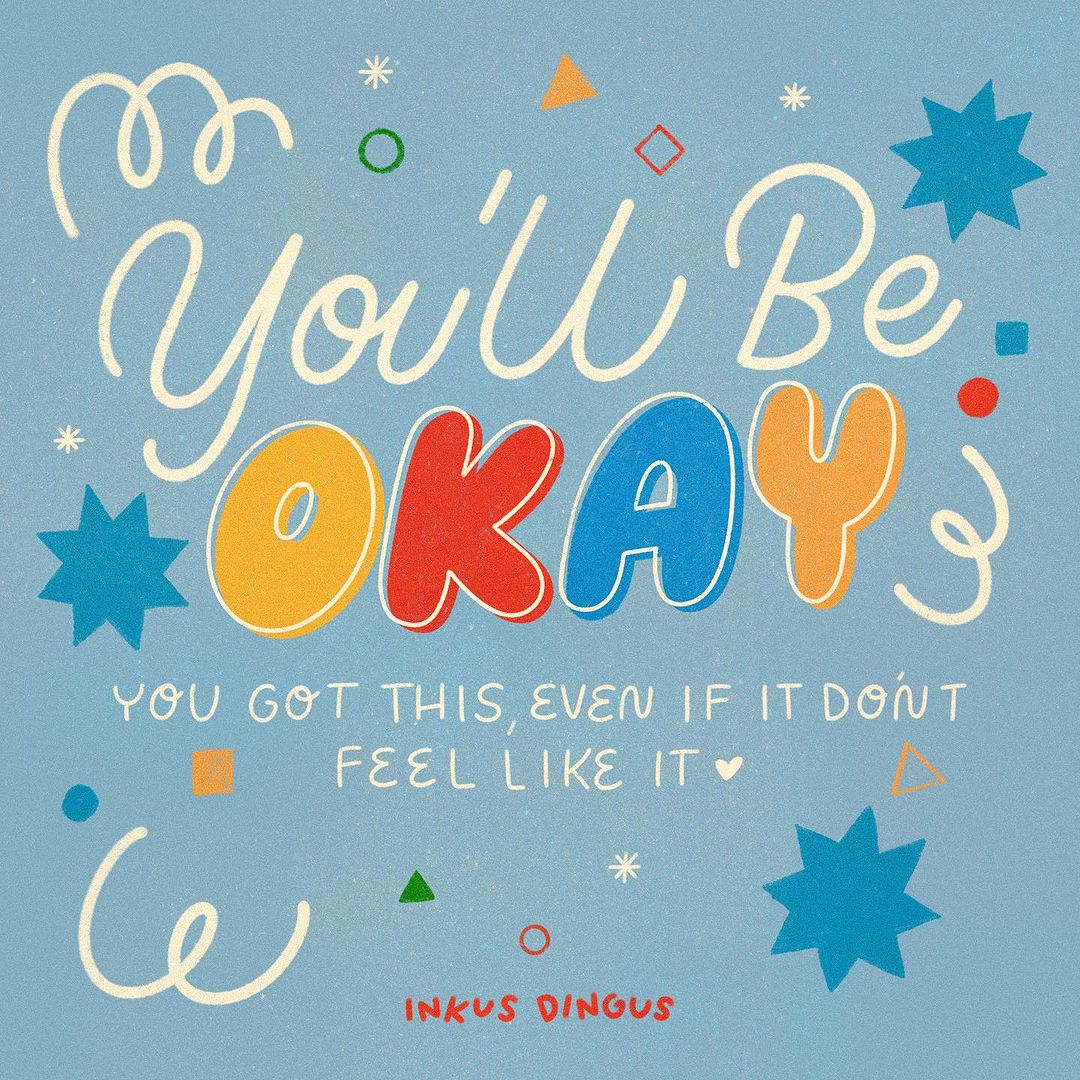 Sometimes life feels like a puzzle, and pieces might not fall into place as quickly as we hope. 🧩

Remember, it's okay not to be okay. We're here for you, ready to support you every step of the way. Text SHARE to 741741. ❤️

📸: inkusdingus on Instagram