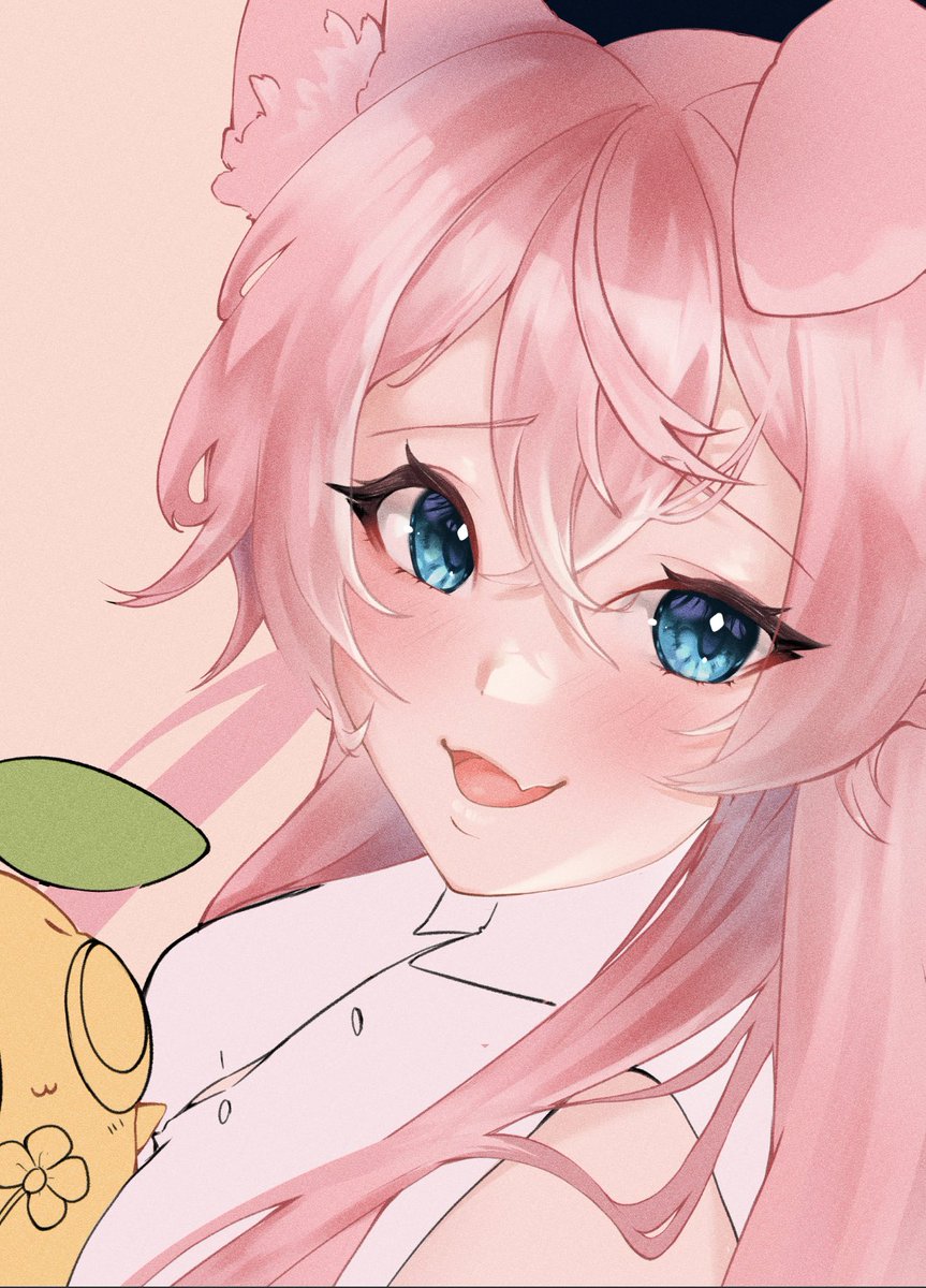 SaachiChu's tweet photo. Progress of the best pink dog 🥺🩷 https://t.co/jKcWBmhRsf