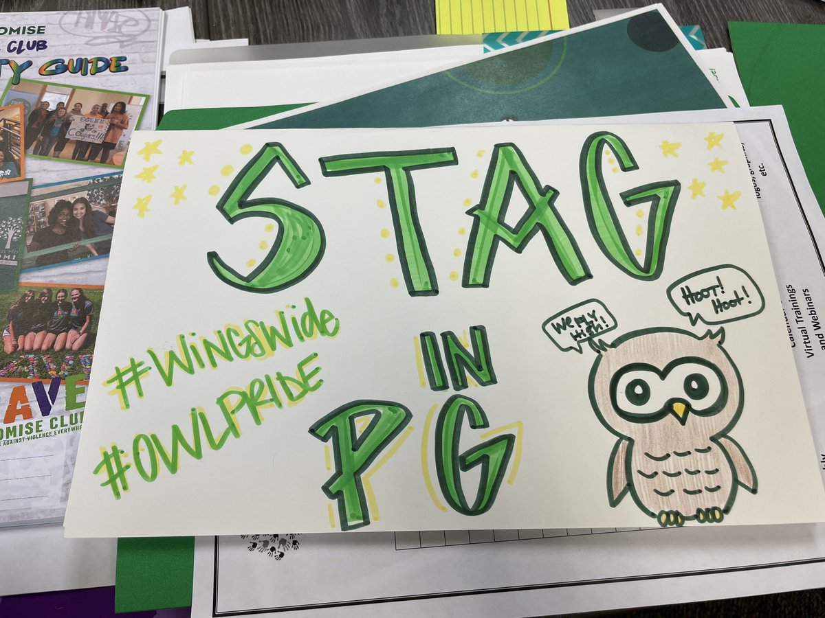 Excited to implement ideas with the 7th grade leaders of #SAVEPromiseClub Our owls are ready to plan Say Something Spirit Week! 💚💛🦉@sandyhook #WingsWide #OwlPride @DrReyC @Dr_Delgado1 @CounselingDISD @dallasschools @TeamDallasISD @MJJackson1906