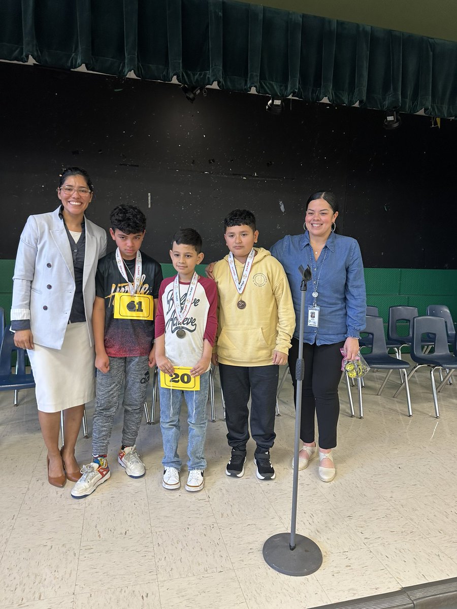 We are so proud of all our gators who participated in the Spanish Spelling Bee with a special out to Mrs. Leon our Spelling Bee Coordinator and the winner, Jacob Gallardo!!!!🐝💖 <a href="/ClarkWritesNow/">Antoinette M. Clark</a> <a href="/AndersonGators/">Anderson Elementary</a> <a href="/SpringISD/">Spring ISD</a> <a href="/NitaC1908/">T. Carroll</a> <a href="/SpringISD_FACE/">Spring ISD Family & Community Engagement</a>