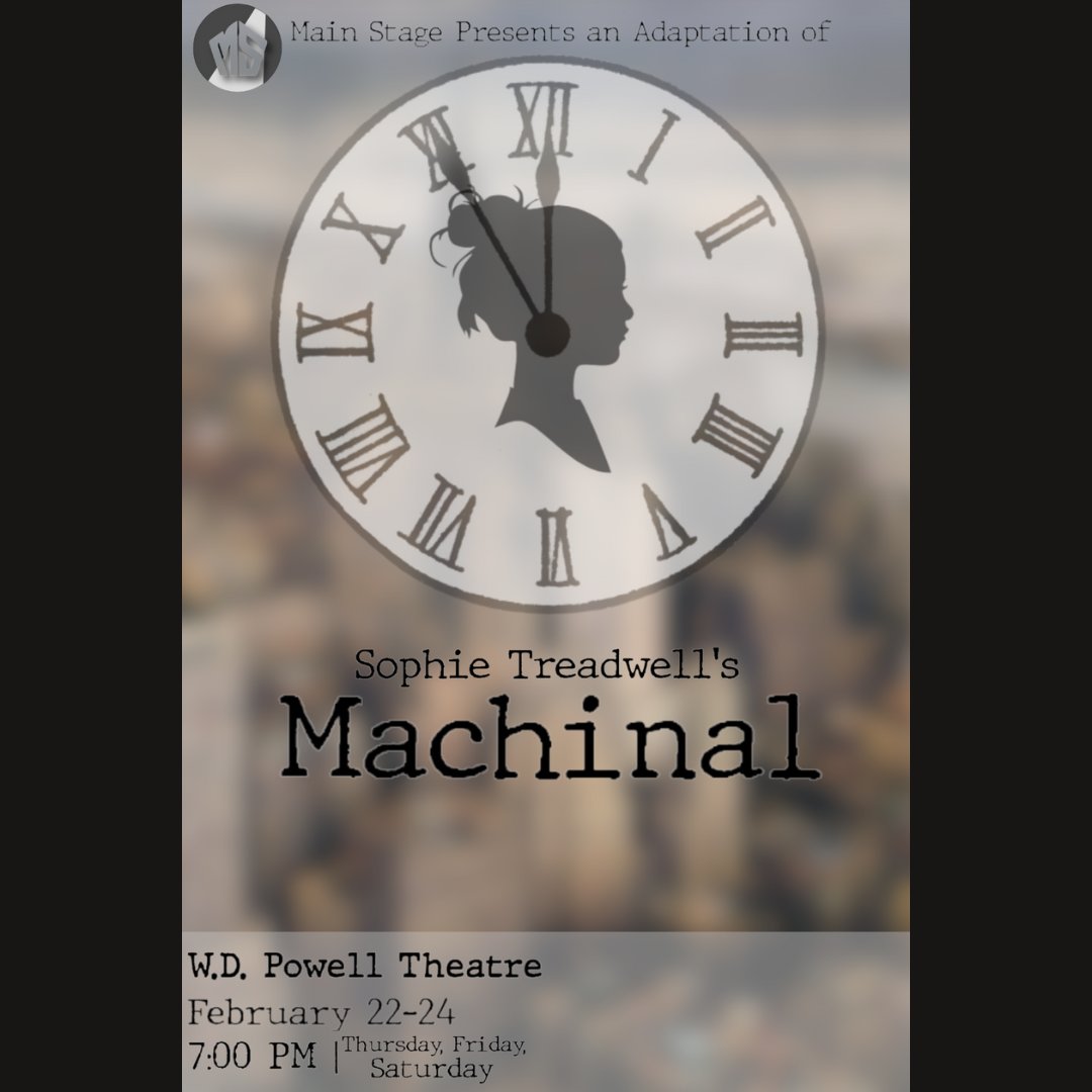 _COMUnion's tweet image. Tickets for Mainstage's newest play, Machinal, are now available! Sophomore public relations major Amy De Groot said "Being a part of Mainstage has served as an outlet for me to explore my creativity and build community with others who share this theater passion."