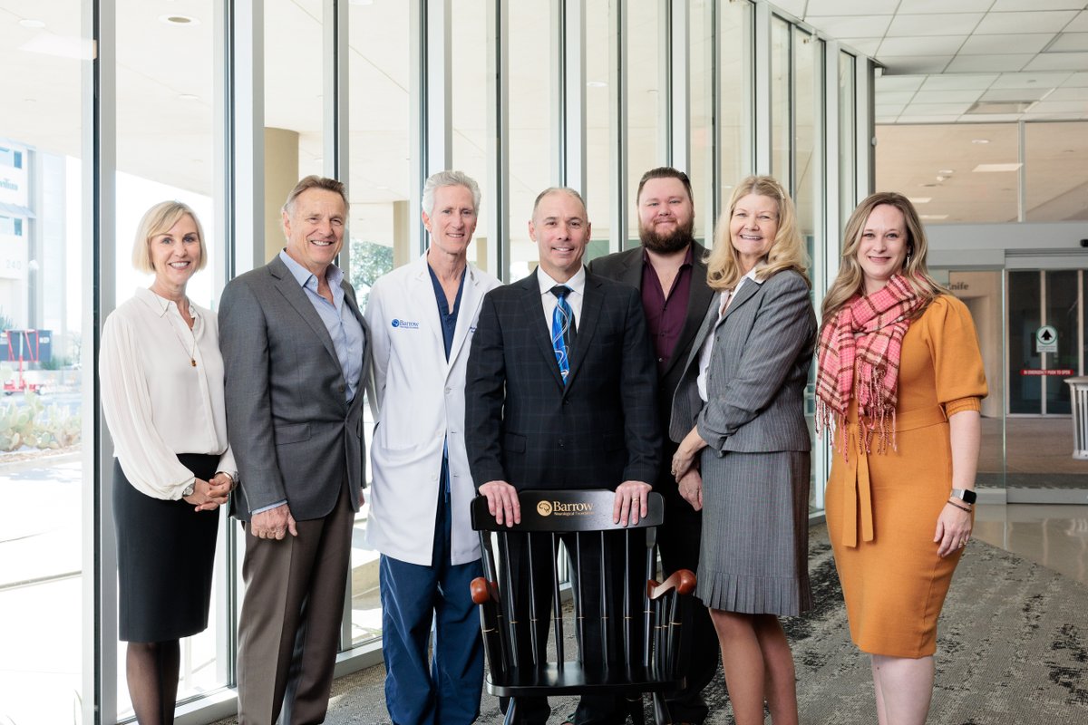 It is an honor to be awarded the Kemper and Ethel Marley Chair for #Neurology at @BarrowNeuro. I'm proud to lead such an outstanding team of clinicians and researchers and look forward to our continued growth and innovation.