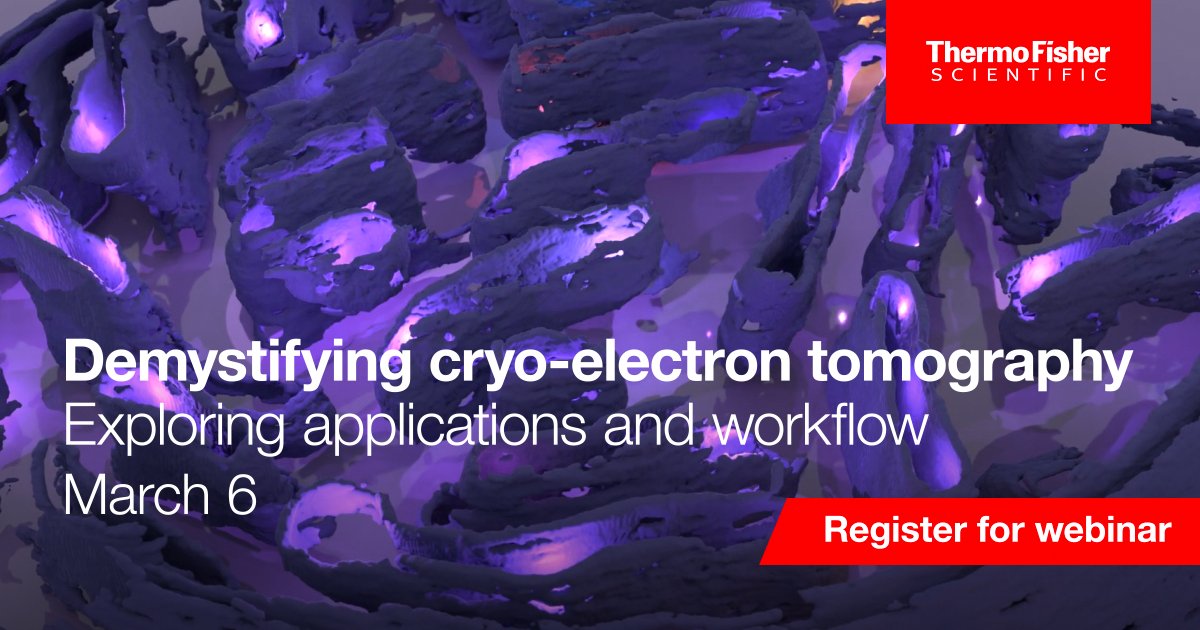 Register to join us for a webinar on 3/6, where guests @DoritHanein & @ShahmoraLab will discuss how advancements are now making cryo-ET more accessible across a range of #LifeSciences disciplines. #TeamTomo bit.ly/3wpx5OR