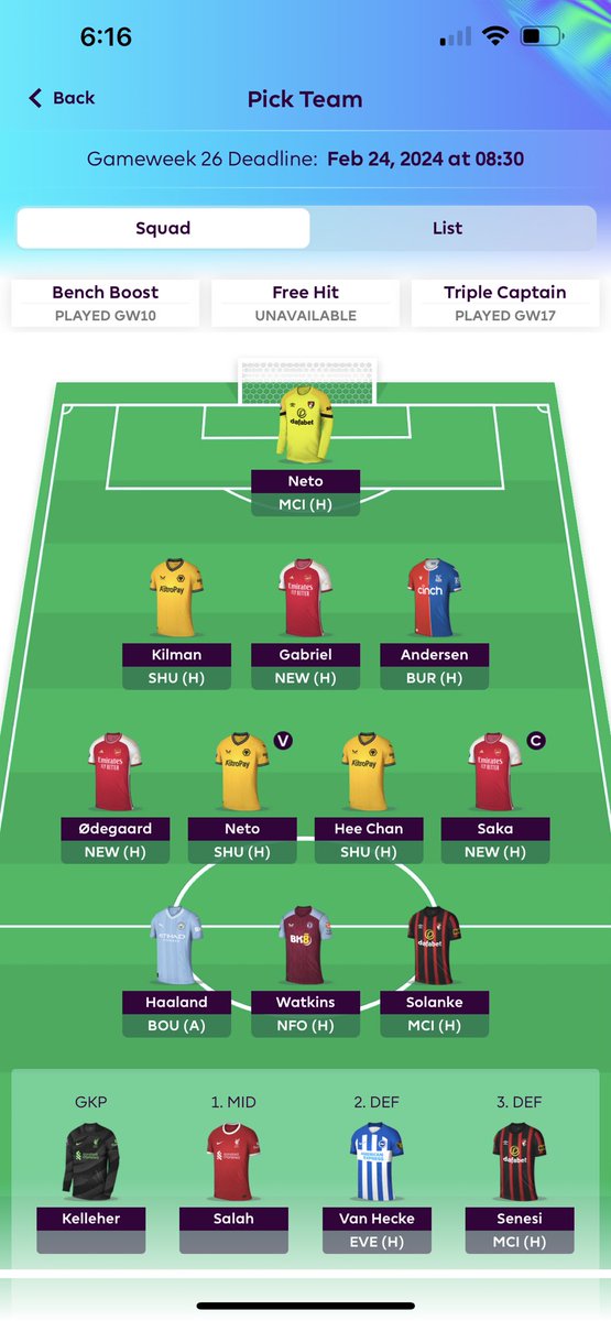 miller68_a's tweet image. LET’S…….GO!!!!!
Can’t wait for the rest of the season! Time to enjoy the game again. Best finish ever was before FPL Twitter. I took chances, I took hits, I didn’t listen to the masses. Back to my roots! #fpl #goingrogue