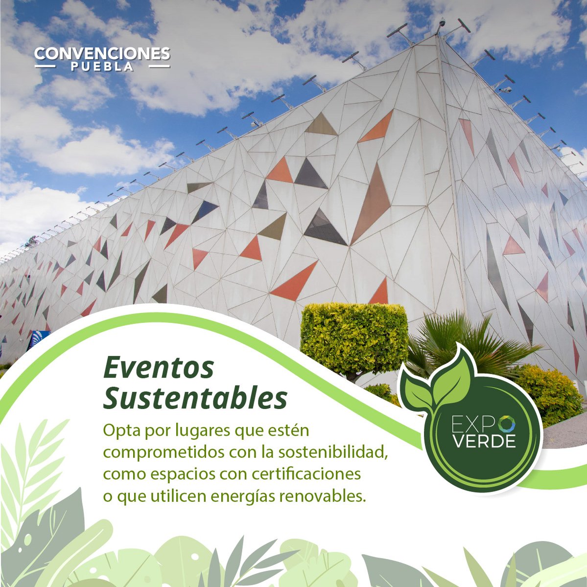 ConvencionesPue's tweet photo. 🌍💚 Los eventos sustentables son una poderosa herramienta para promover el cambio positivo y construir un mundo mejor para las generaciones futuras. ¡Cada acción cuenta! 🌱
#ExpoVerde https://t.co/cV8VDunOZx