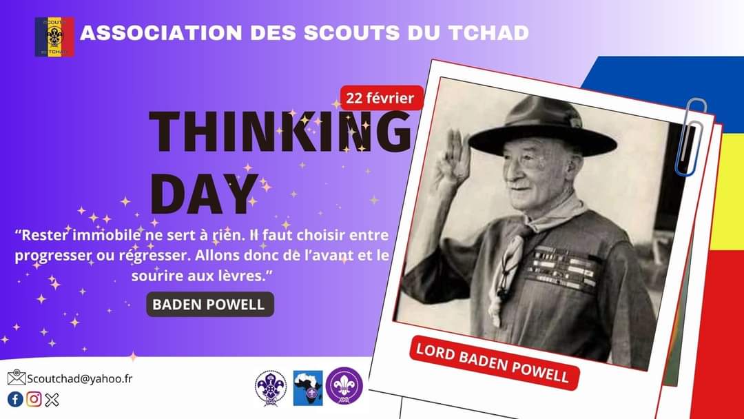Scoutchad235's tweet photo. ⚜Célébrons la Journée du Fondateur🥳🥳

#BPThinkingDay #ScoutFoundersDay
#ScoutUnJour_ScoutPourToujours https://t.co/KXtCbKtW1n