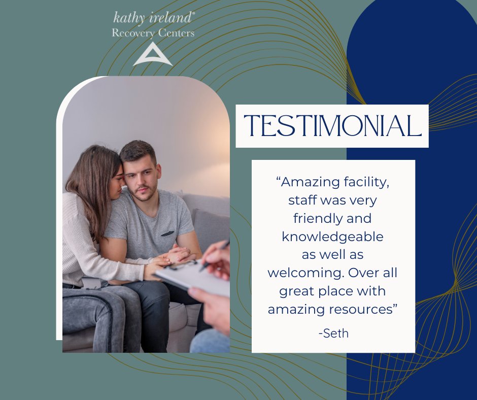 ❤️Heartfelt Testimonial! At kathy Ireland® Recovery Centers, our clients' stories of transformation inspire us daily. Thank you for allowing us to be a part of your journey toward healing. Discover how we can support you (866) 861-9772
#InspiringRecovery #CompassionateListening