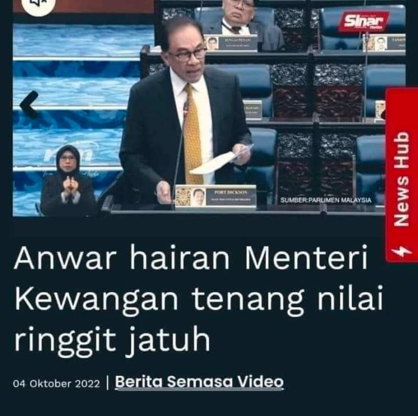 Soalan ni tanya dekat Anwar tak masa Anwar sebut mcmni?