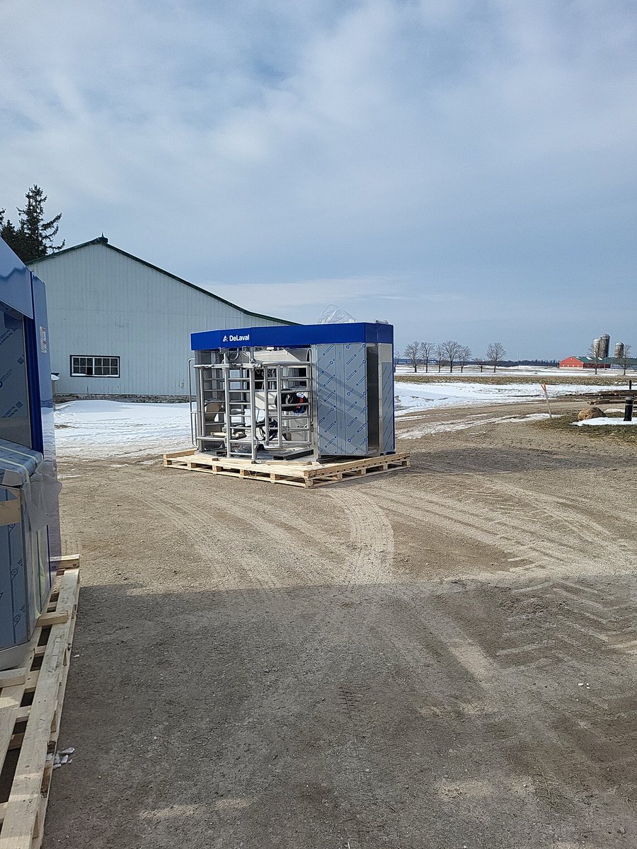 It was an exciting day Rickeen Farms! <a href="/NorwellDairy/">Norwell Dairy</a> <a href="/DeLavalCanada/">DeLaval Canada</a> <a href="/TimStaken/">Tim Staken</a>