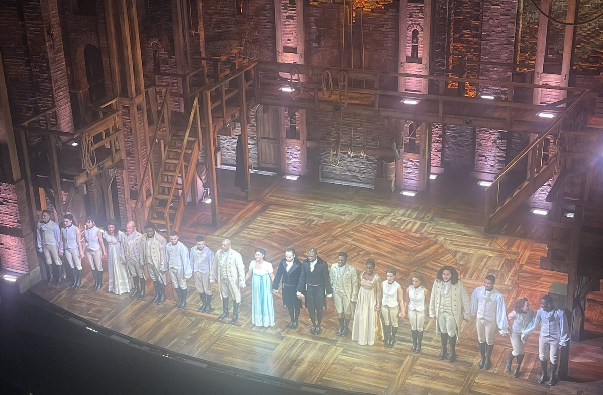 Who will tell your story?… well tonight, Alexander, the cast of Hamilton did you proud. Insanely talented cast and crew; mind blowing. @HamiltonMusical @RhysWest255 @JonHermosaLopez @AntoineTugger @maya_britto et al. @hannahjarr