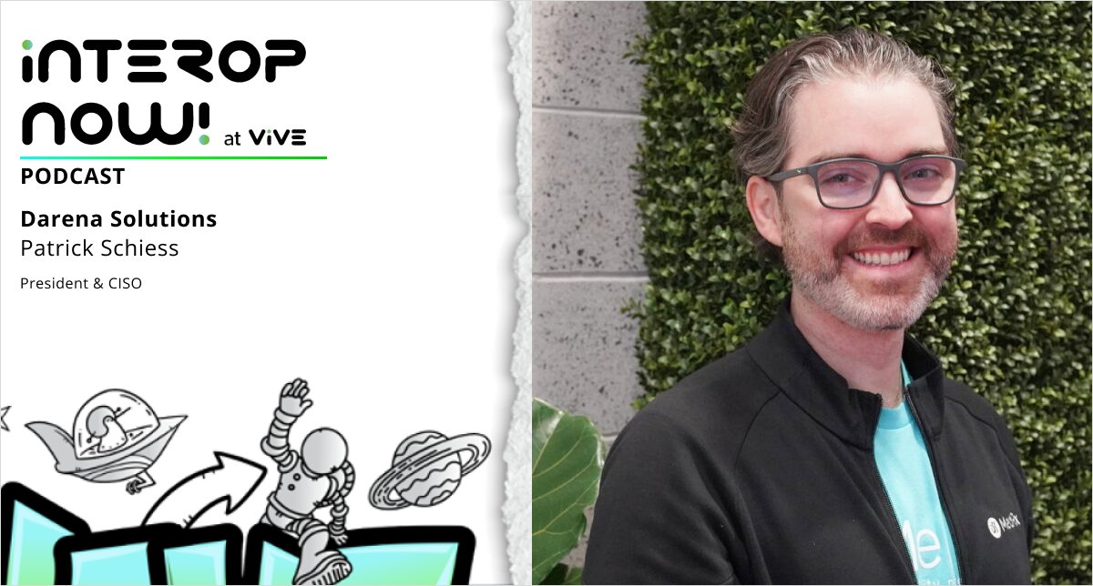 Whether you're a seasoned developer or a healthcare IT professional navigating the continuously evolving landscape of FHIR standards, you’ll find yourselves in good company with InteropNow! Podcast host Sandy Vance and our President <a href="/pschiess/">Givenname Surname</a> darenasolutions.com/darena-at-vive…