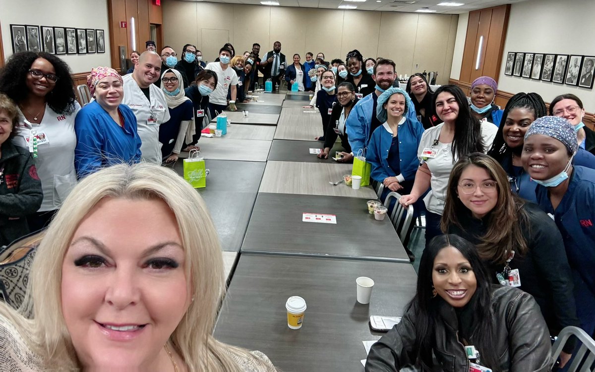 Thank you to these @nyphospital Weill Cornell team members who joined me this am for my CNO Coffee☕️ so many new faces and familiar ones that continue to fill my cup 🫶! conversations flowed with proud magnet moments, opportunities & growth ! #proudCNO #teamwork @WillieMManzano