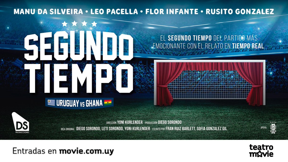 Este proyecto me tiene muy emocionada ! Tremenda comedia!!!  Estreno 18/4 en <a href="/MovieUy/">Movie</a> . Las entradas ya están a la venta y se agradece RT