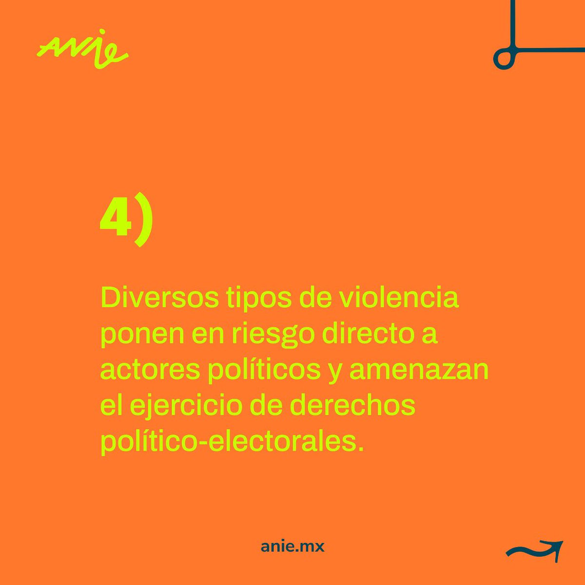 anie_mx's tweet photo. Conoce los focos rojos que marcaron las precampañas e infórmate sobre el curso de estas elecciones. 📊🔍 #EleccionesMX #SegundoInformeANIE #Precampañas https://t.co/Lg6UX0sZNC