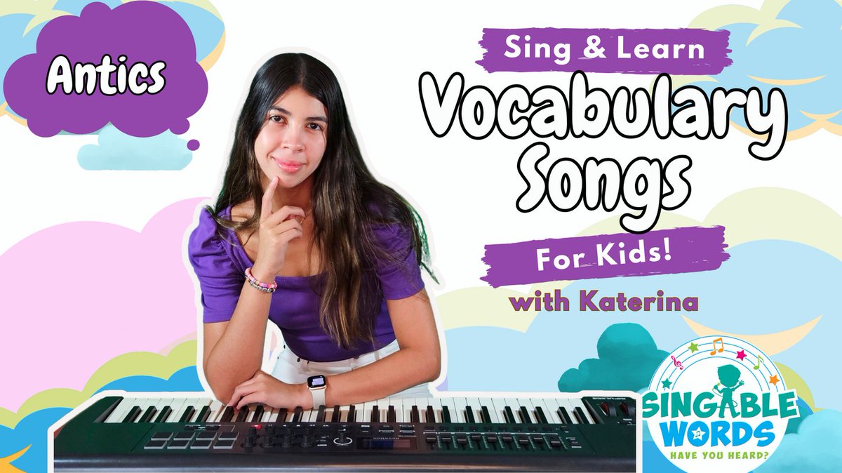 singablewords's tweet photo. Antics Song | Sing and Learn | Vocabulary Songs for Kids | Singable Words... https://t.co/bMbrrj2QT1 via YouTube
#vocabularysongsforkids #vocabularywords #singandlearn #elementary #esl #fourthgradevocabulary #synonyms #antonyms #antics https://t.co/5WPVUq25rx