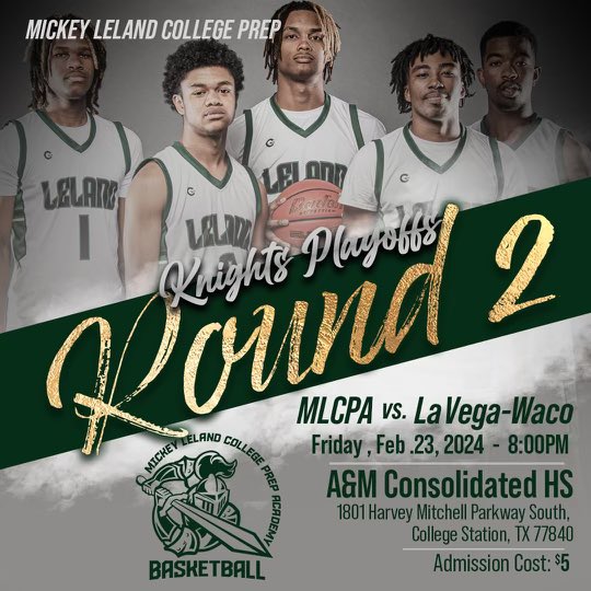 Mickey Leland Knights Basketball tweet media