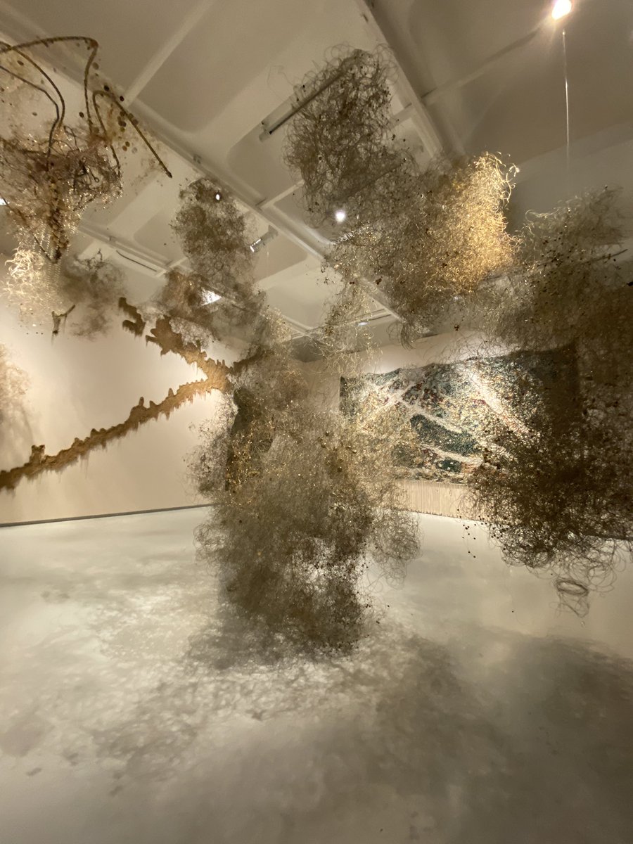 Unravel: The Power and Politics of Textiles in Art <a href="/BarbicanCentre/">Barbican Centre</a> of course I had to go! <a href="/Sba_Shaikh/">Sba’s World</a> <a href="/MehrajArts/">Mehraj</a>