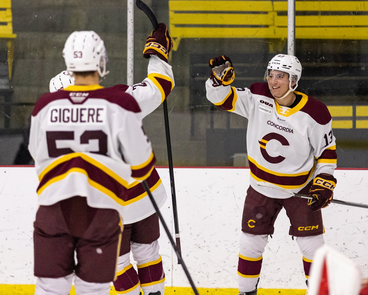🐝🏒MHKY | Follow this thread for updates from tonight's OUA East semifinal game @ McGill. 

Watch the livestream on OUA.tv

#CUhockey #CUstingers