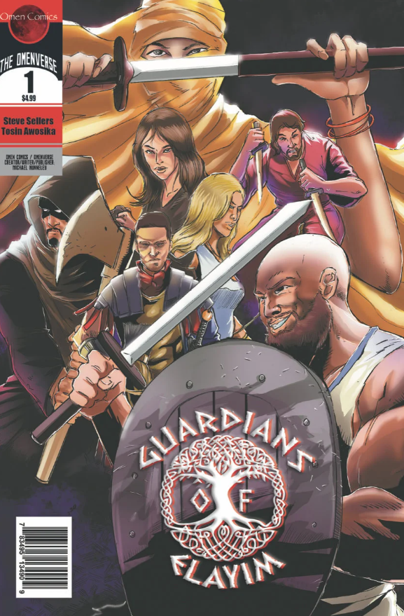 WickedSystemsIO's tweet photo. With the guardians giving a helping hand, you can always be sure that time is safe. For how that happens is all up to them. Follow the Guardians of Elayim (#1) in physical or digital at the Wikid store. 
Created by the team at @PublicationOmen.
Written: @Shadewing 
Art: @awotosin https://t.co/tAa0IlYzMC