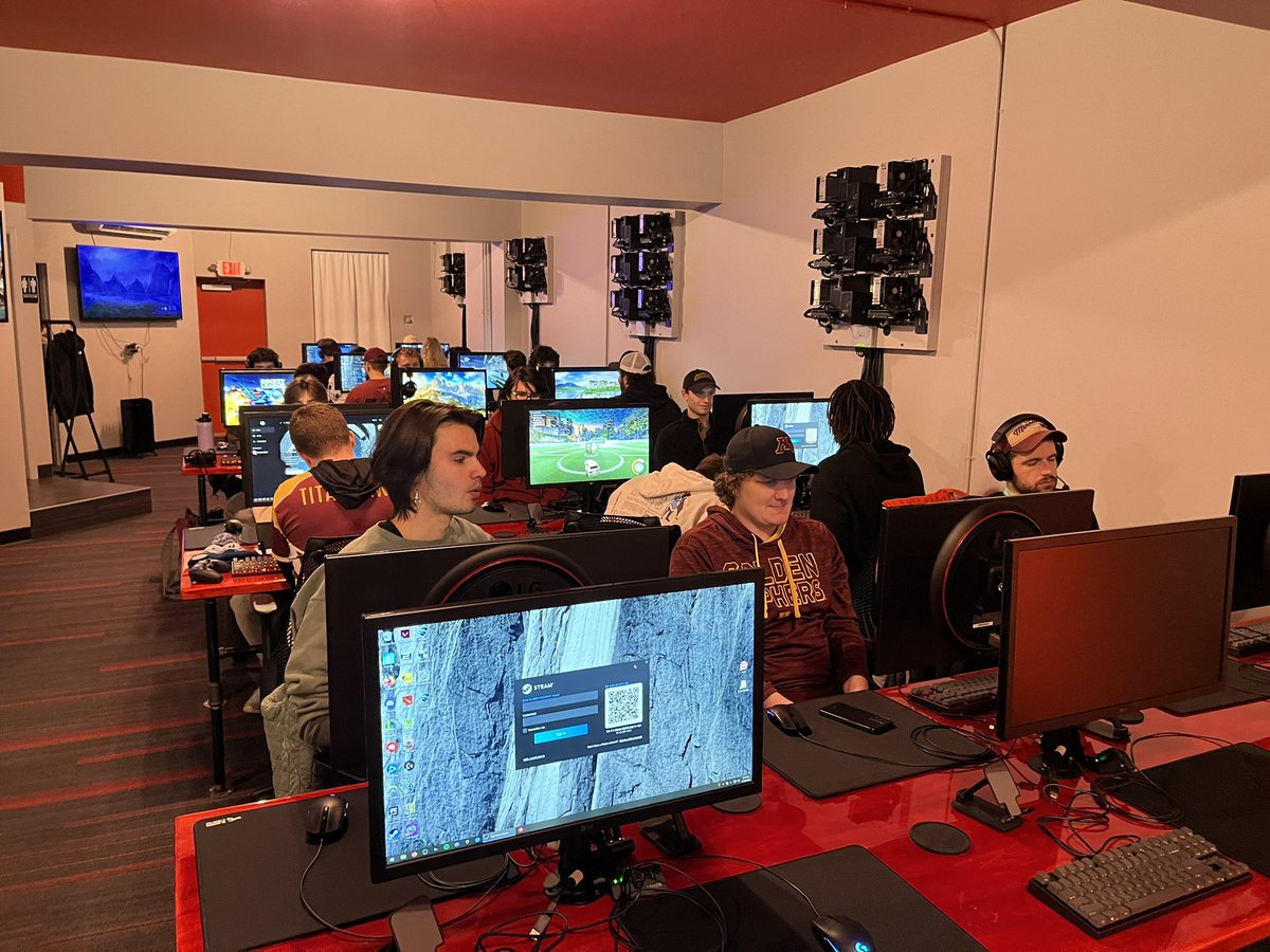 GopherEsports (@gopheresports) on Twitter photo Still haven’t recovered from the amazing turn out of <a href="/esportsumn/">Esports Club at UMN</a>’s love at first fight event! 💛
Thank you <a href="/LeftClickLounge/">Left Click Lounge</a> for hosting! It couldn’t have gone better 🔥
Always awesome to see our team there as well!
〽️<a href="/cfnRL_/">cfn</a>
〽️<a href="/OfficialBismo/">Bismo</a>
〽️<a href="/Radman_RL/">Rad</a>
〽️<a href="/Peej4067/">Patrick</a> Still haven’t recovered from the amazing turn out of <a href="/esportsumn/">Esports Club at UMN</a>’s love at first fight event! 💛
Thank you <a href="/LeftClickLounge/">Left Click Lounge</a> for hosting! It couldn’t have gone better 🔥
Always awesome to see our team there as well!
〽️<a href="/cfnRL_/">cfn</a>
〽️<a href="/OfficialBismo/">Bismo</a>
〽️<a href="/Radman_RL/">Rad</a>
〽️<a href="/Peej4067/">Patrick</a>
