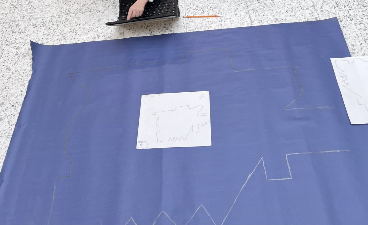 MissWinand's tweet photo. Beginner @HawthorneWCS coding club students started working on final projects today. They are planning, drawing, and coding their own paths for Spheros to follow. They are off to a great start! https://t.co/YqAvvGGR50