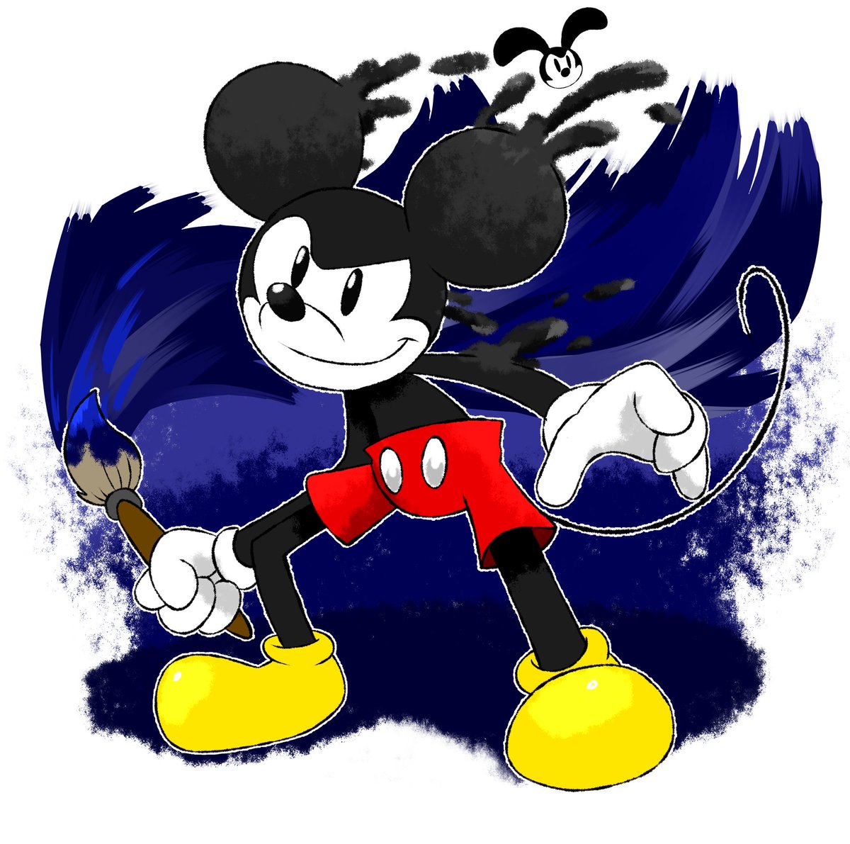 SeekerofWorlds's tweet image. Wasn't the best, but besides Super Monkey Ball Banana Rumble and Killer Instinct, the Epic Mickey remaster is absolute fire. #NintendoDirectPartnerShowcase #MickeyMouse #NintendoSwitch