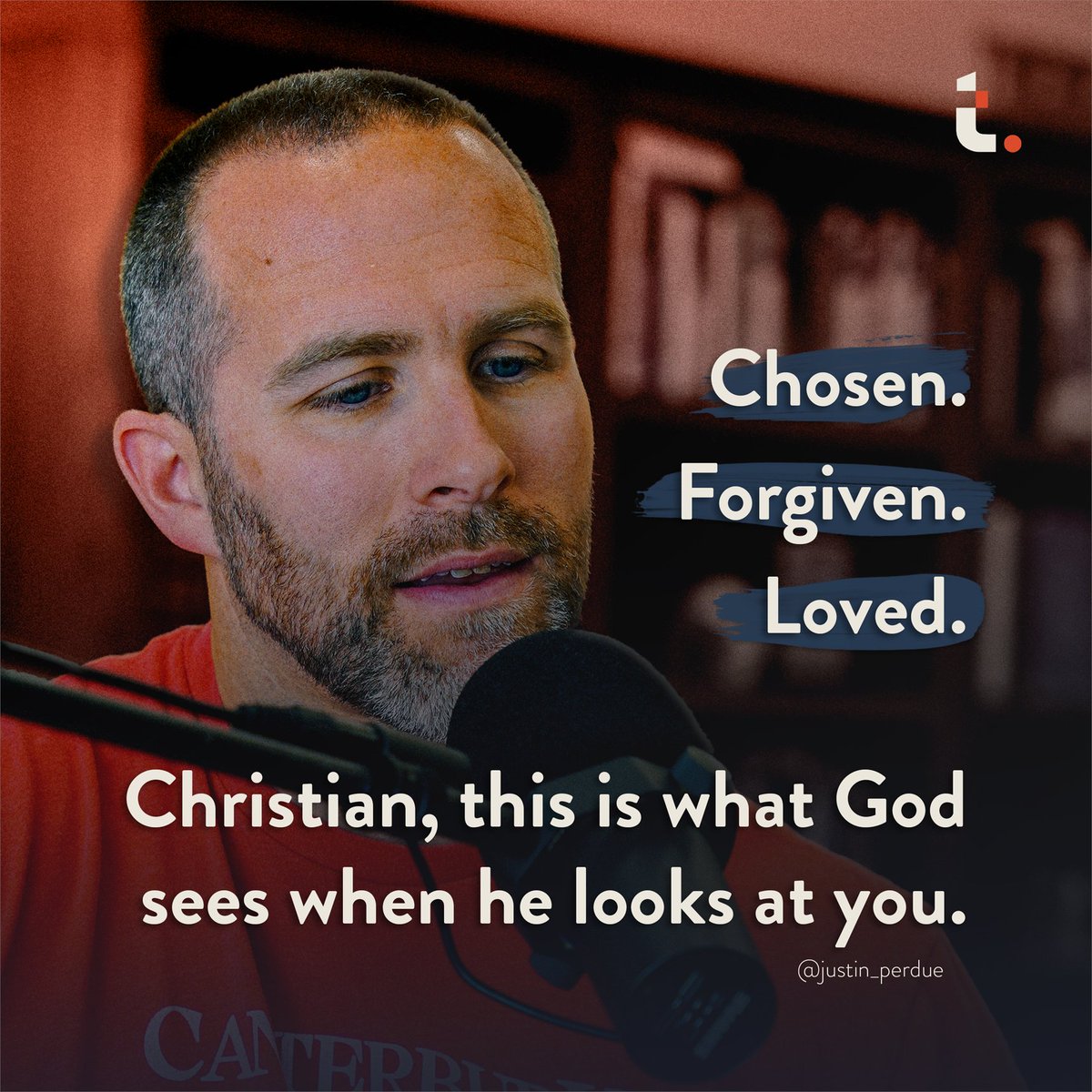 Christian ✝️: Chosen ✅ Forgiven ✅ Loved ✅ #theocast #gospel #jesus #jesussaves #bible #christian #christianlife #goodnews #reformedtheology #assurance #justification #sanctification