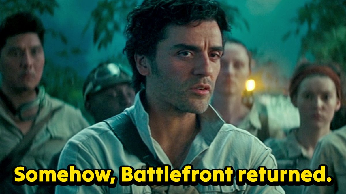 theStarWarsHQ's tweet photo. Somehow, Battlefront returned. #StarWars #StarWarsBattlefront #StarWarsBattlefront2 https://t.co/h8CN5FSpRy