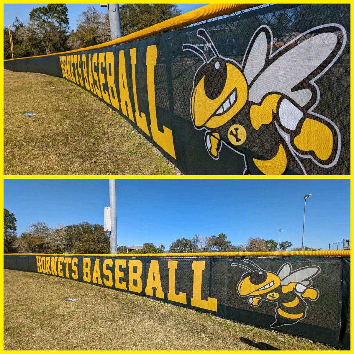 NettingPros's tweet photo. Check out our @NettingPros Digital Graphic Windscreen that one of our crews installed today @Yulee__Baseball ⚾!

🏟️ We are Improving Programs One Facility at a Time!!! https://t.co/rzfSZJv2Hw