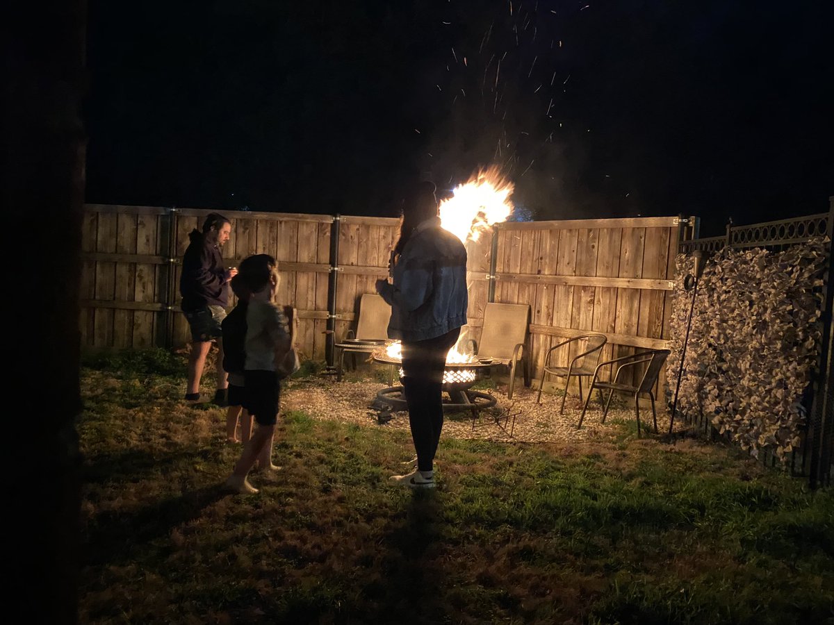 we had a fire Sunday that was borderline sketch