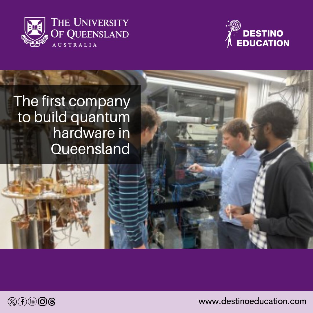 DestinoAUS's tweet photo. Investigadores de Queensland están ampliando la futura tecnología informática cuántica
#univofqueensland #australia #university #universidad #estudiaenelexterior https://t.co/L252eRO0Xx