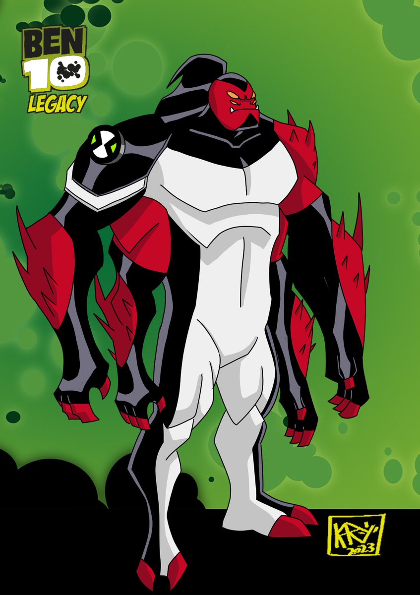 Ben 10 Legacy: Fourarms, image size:847x1200