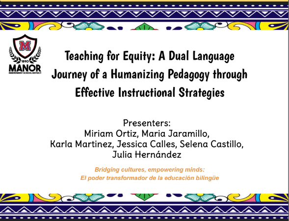 Excited to present at the 2024 Adelante Conference alongside phenomenal leaders and advocates who strive for equity in education and a humanizing pedagogy! @Juliahdz01 @MsMartinezTK @AustinAABE