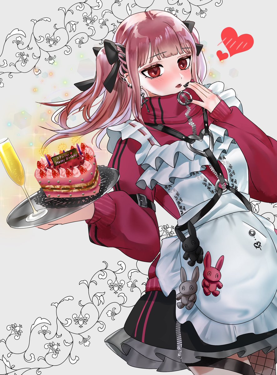 昨日誕生日だったのですが)野生のぽちさんがステキなイラストを