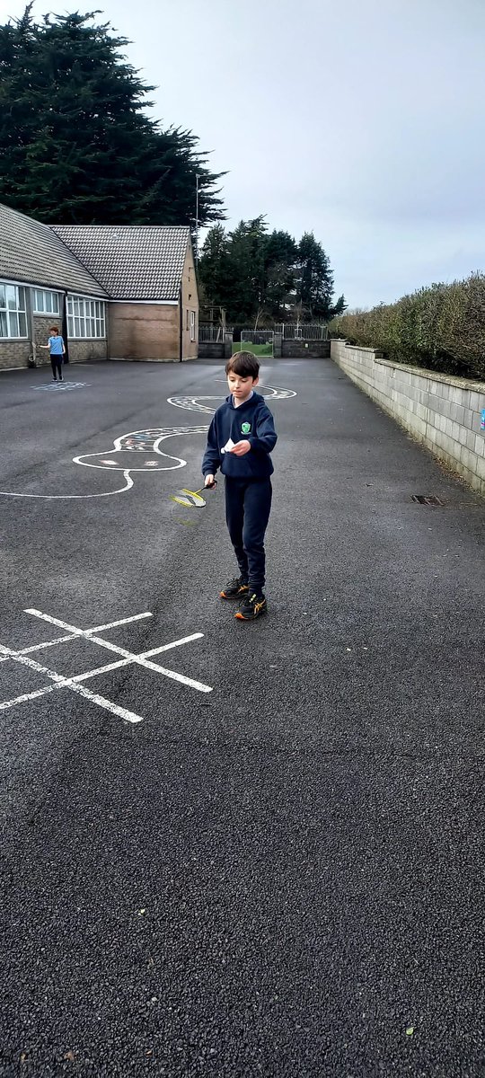 Badminton
 
Thanks to Badminton Ireland for organising a fantastic CPD course for third and fourth class teachers recently in Kilbride Community Centre. Ms. O’Brien has budding players already!