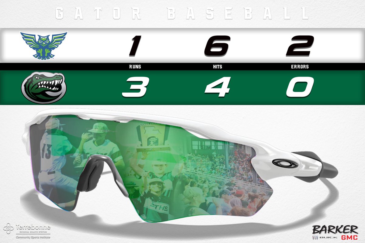 Gators out last the Owls in a pitchers duel today in The Swamp! 

After a 2-0 home start, we hit the road for a 3 game set on Friday and Saturday. 

Geaux Gators!