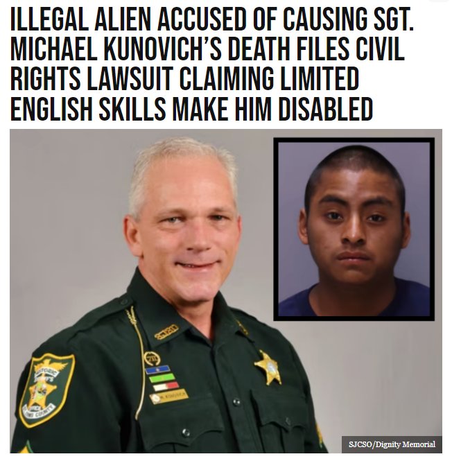 So illegals have the right to the 'Americans With Disabilities Act' even without actual disability? Lawyers for 19-year-old illegal alien Virgilio Aguilar-Mendez claim that their client is disabled because he does not speak English or Spanish and was thus denied his rights.