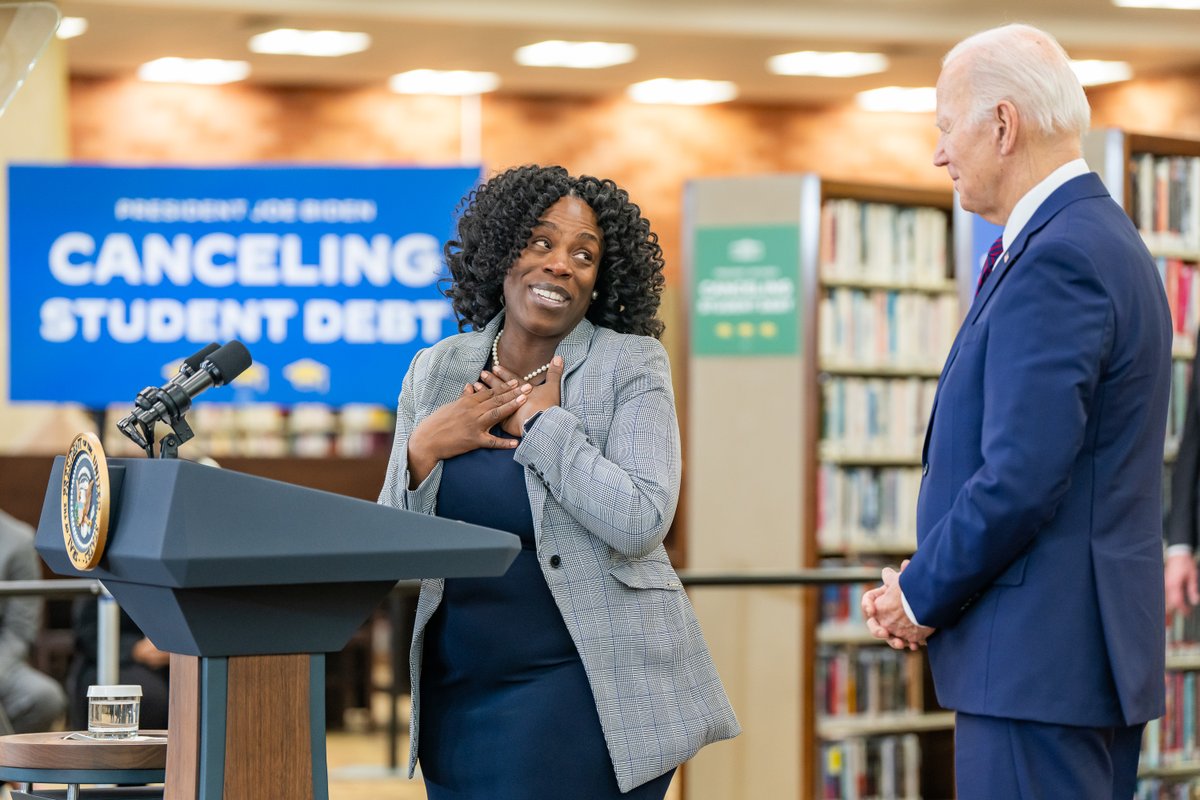 From Day One of his Administration, President Biden vowed to fix our broken student loan system. As of today, we have now approved nearly $138 billion in student debt relief for close to four million Americans through various actions. Learn more at StudentAid.gov/SAVE.