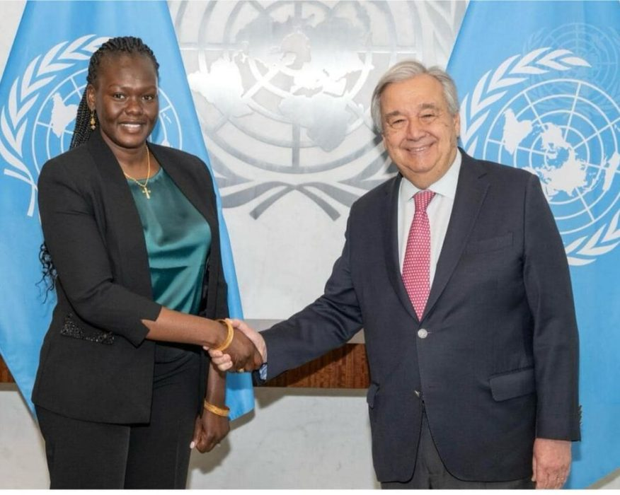 SouthSudanGov's tweet photo. Ambassador Cecilia A.M. Adeng is the new Permanent Representative of the Republic of South Sudan to the United Nations.

Before her appointment, she was Deputy Permanent Representative of #SouthSudan’s Mission to the UN in New York https://t.co/ctd2nNdfwV #diplomacy https://t.co/TqOALpdnYt