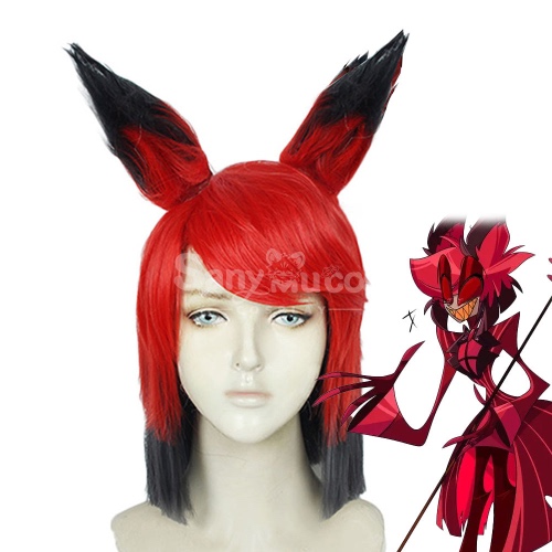 I just received 【In Stock】Anime Hazbin Hotel Cosplay Alastor Cosplay Wig by SanyMuCosplay from Steve<a href="/tag/throne"class="tags"><span>#throne</span></a><a href="/tag/wishlist"class="tags"><span>#wishlist</span></a>