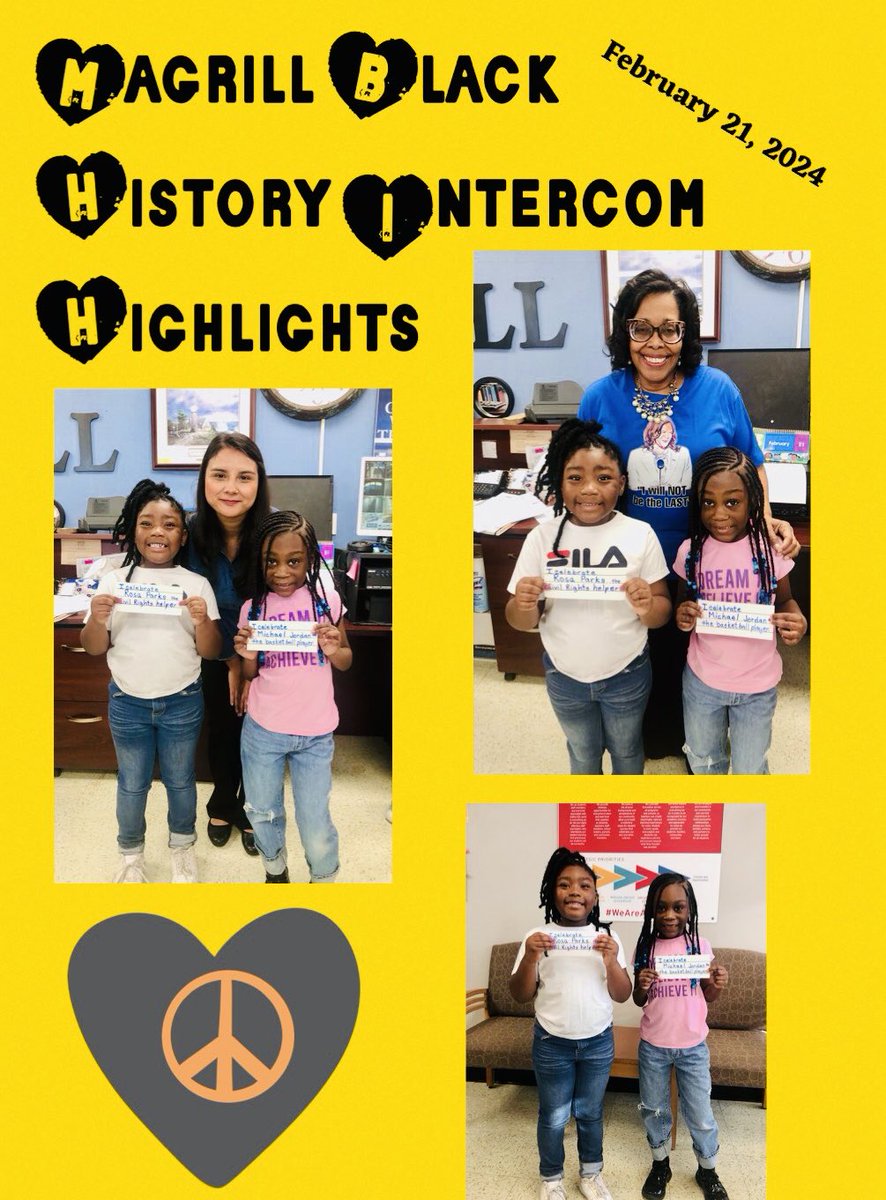 Kindergarten Black History Month 2024 Intercom Highlights. #BlackHistoryMonth ! #Musicmagic! #inspireinstructimplement @Magrill_Aldine @bksanchez7