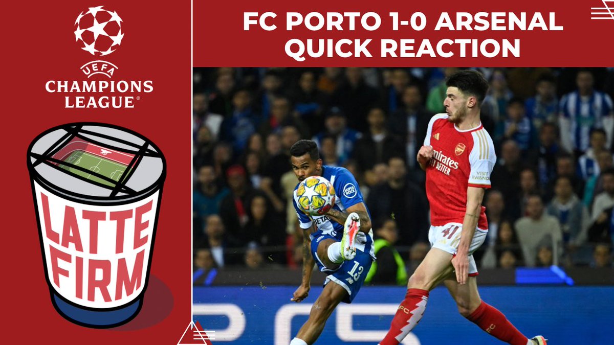 LatteFirm's tweet image. #QuickReaction FC Porto 1-0 Arsenal

• Scrappy affair, stop-start, 36 fouls in 90 minutes!
• Porto played to their strengths and took their chance.
• We struggled to get going, failed to build momentum.
• Dark Arts - a lesson learned for us.

🎥 youtube.com/live/YQNO4YNqx…

❤️☕️