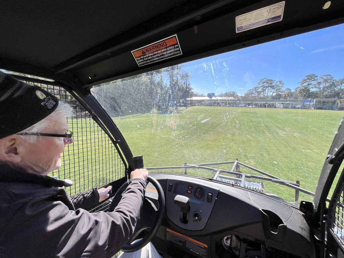 Meet Mark Fitzgerald, one of our golf range attendants! Mark enjoys helping around the course &amp; the conversations he gets to have with guests from all over the world! Thank you for your 5 years of hard work, Mark. 🤝 #EmployeeSpotlight
Join our team! ➡️ bit.ly/48ozqXB