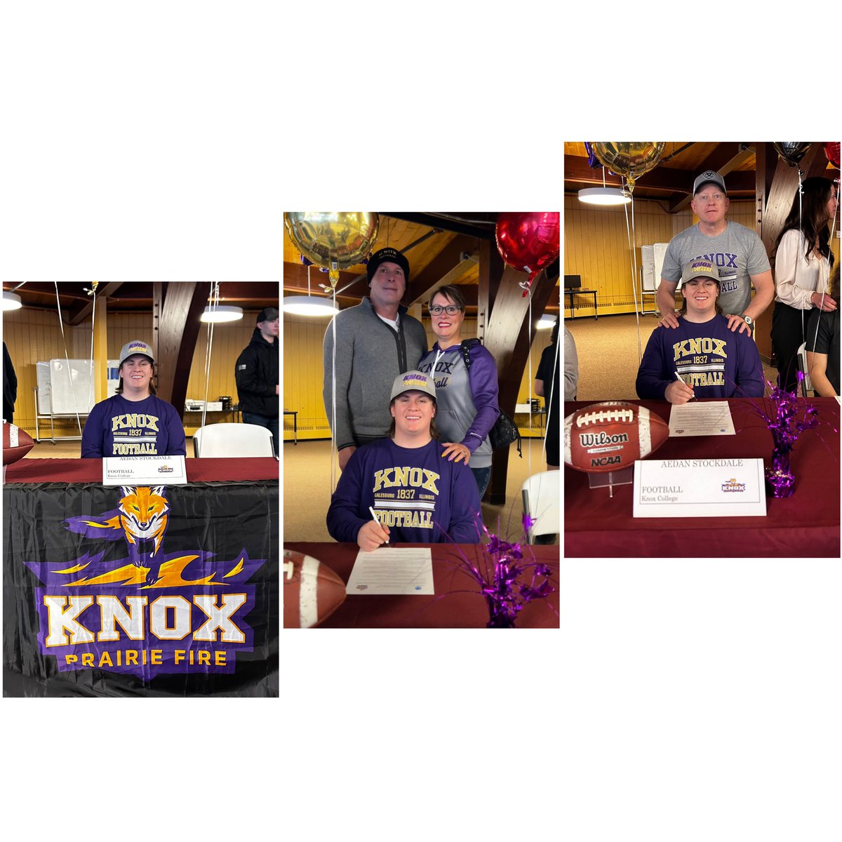 Today was <a href="/CMTNAthletics/">CM Athletics</a> signing day. I’m excited to start my next chapter at <a href="/FB_KnoxCollege/">Knox College Football</a> <a href="/KnoxCollege1837/">knoxcollege1837</a>! Thanks <a href="/CoachWillits/">Aaron Willits</a> <a href="/CoachDomParello/">Dom Parello ‘19</a> <a href="/CoachHopkins_/">Theo Hopkins.</a> for this opportunity &amp; most of all, thanks to my mom, step dad, dad &amp; step mom for believing in and supporting me!