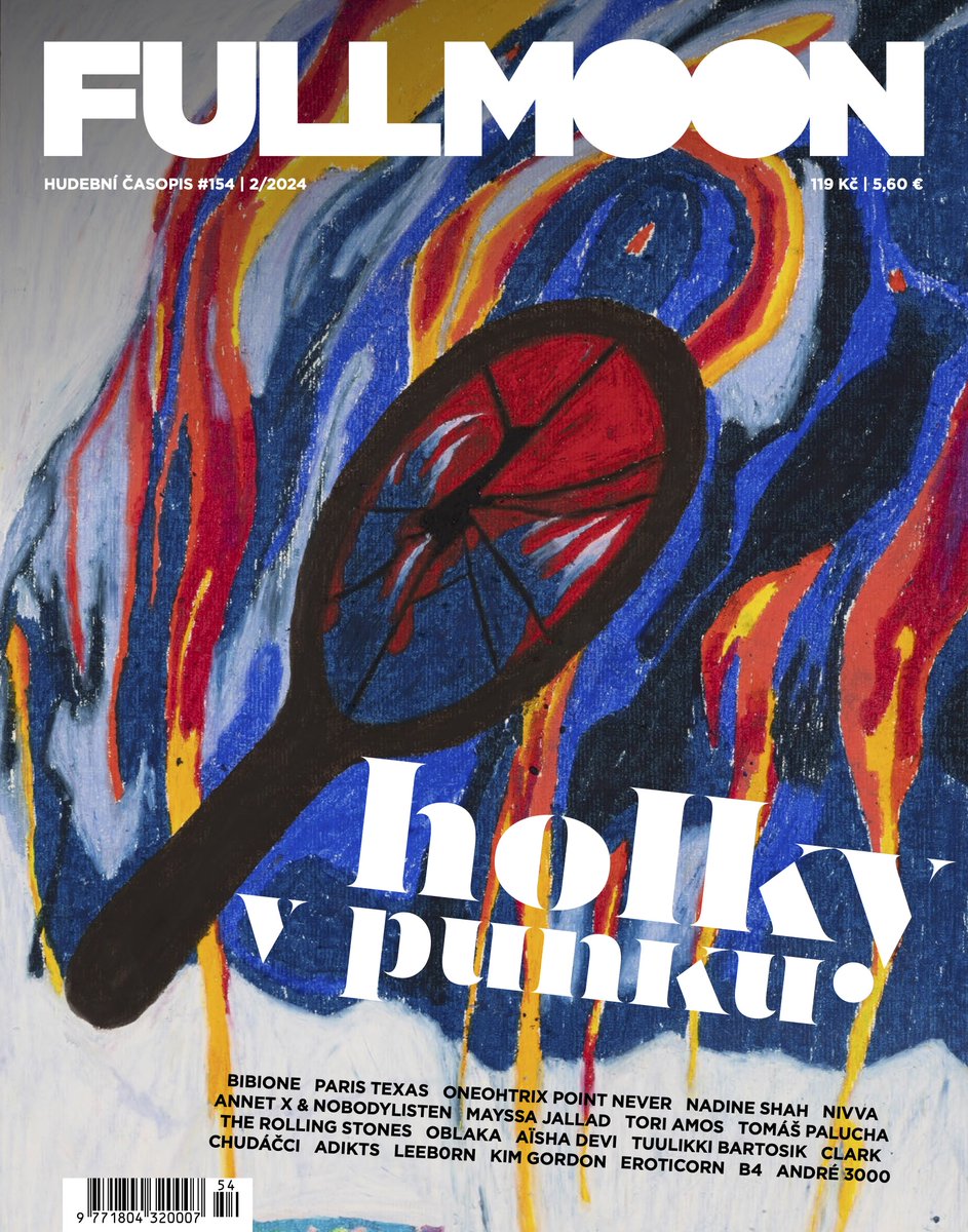 Full Moon Magazine (@fullmoonmag) on Twitter photo ❤️🔥Full Moon #154 Holky v punku je v prodeji od 22.2.
Uvnitř: @PeelSlowlyAndSee, Los Sara Fontan, <a href="/0PN/">oneohtrix point never</a>, <a href="/nivva/">Nivva</a>, <a href="/leeb0rn/">Leeb0rn</a>, <a href="/eroticorn/">eroticorn</a>, Annet X & <a href="/NOBODYLISTEN1/">NOBODYLISTEN</a> , @ShipHerSon, <a href="/tomaspalucha/">libor</a>, <a href="/toriamos/">tori amos</a> , <a href="/PoorThingsFilm/">Poor Things</a>, <a href="/TrueDetective/">True Detective</a>, Bibione, Mayssa Jallad a další. ❤️🔥Full Moon #154 Holky v punku je v prodeji od 22.2.
Uvnitř: @PeelSlowlyAndSee, Los Sara Fontan, <a href="/0PN/">oneohtrix point never</a>, <a href="/nivva/">Nivva</a>, <a href="/leeb0rn/">Leeb0rn</a>, <a href="/eroticorn/">eroticorn</a>, Annet X & <a href="/NOBODYLISTEN1/">NOBODYLISTEN</a> , @ShipHerSon, <a href="/tomaspalucha/">libor</a>, <a href="/toriamos/">tori amos</a> , <a href="/PoorThingsFilm/">Poor Things</a>, <a href="/TrueDetective/">True Detective</a>, Bibione, Mayssa Jallad a další.