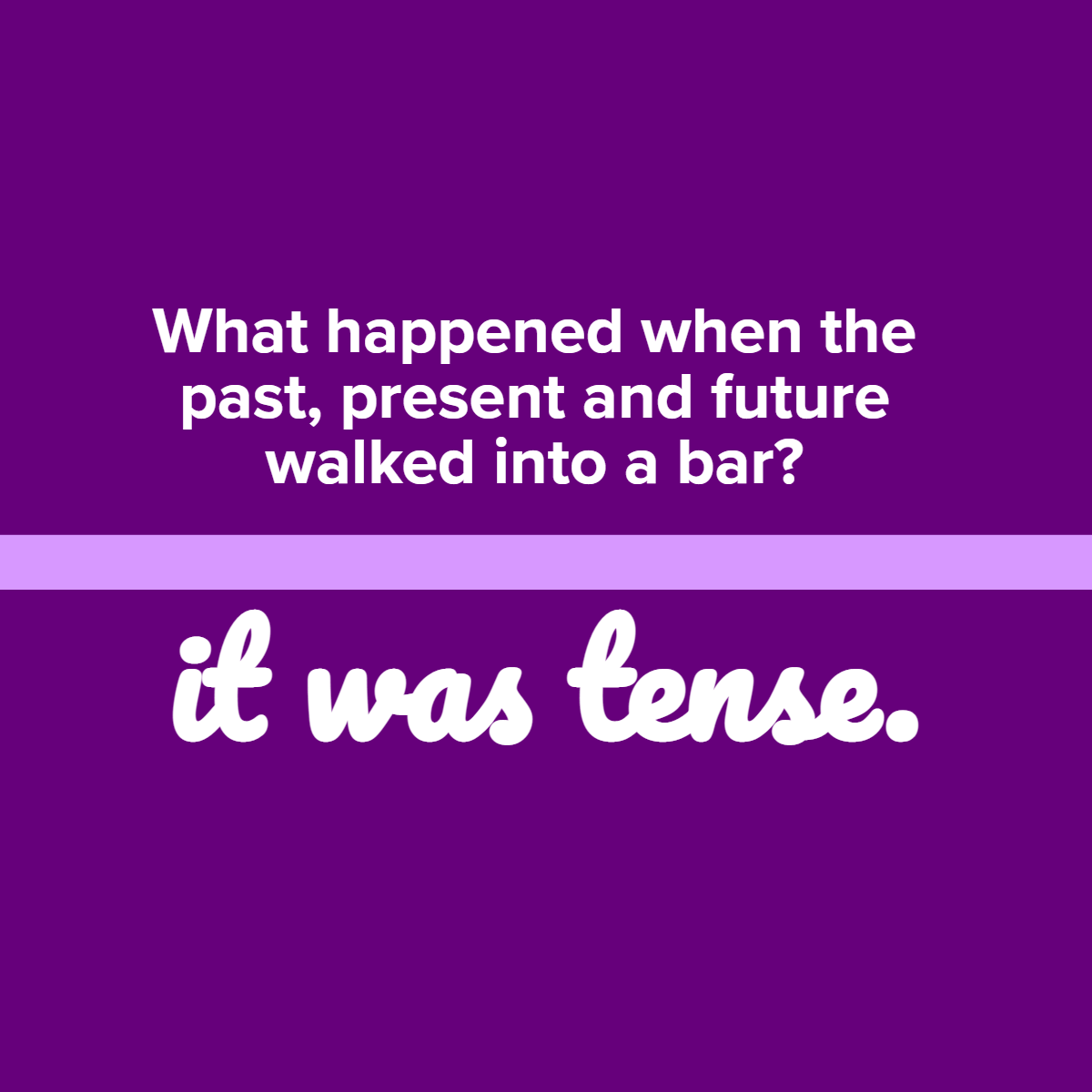 It was tense... 🤪

#englishjokes #englishjokesinsta #englishjokes4ever #past #future #present #tense
 #AskDomailleRealEstate #LoveWhereYouLive #RochesterMNRealEstate #ByronMNRealEstate #ByronMNRealtor #RochesterMNRealtor