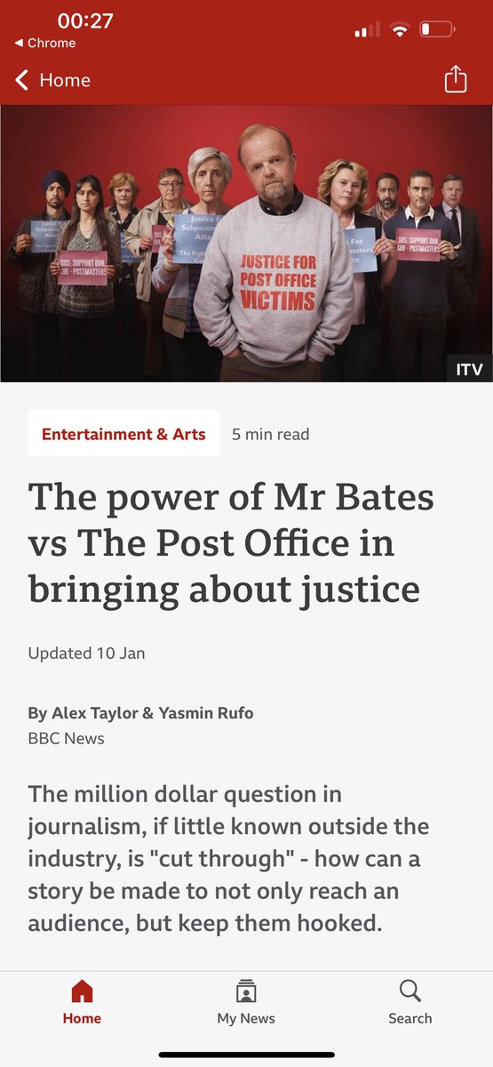 Will it take @BBCNews 9 days to report on national outcry in response to @ITV’s #BREATHTAKING like it did with #MrBatesVsThePostOffice? @ITV @ITVX 💙#NHS